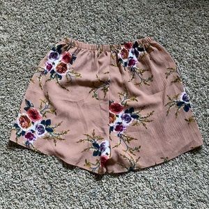 High rise (stretch waist band) shorts